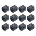 thumbnail image 1 of keepw 12Pcs Brass Computer Water Cooling Pipe Adapter Solid Color Replacement Electroplated Fast Release 5mm Thread Connector Black, 1 of 6
