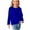 Blue1, variant on zbxnLI Kids Girls Boys Long Sleeve T Shirts Crew Neck Solid Color Basic Layering Tee Shirts Fall Tops