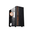 thumbnail image 4 of Diypc G1-BK-ARGB USB3.0 Steel & Tempered Glass ATX Mid Tower Gaming Computer Case, Black, 4 of 20