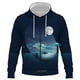 thumbnail image 1 of Sudadera con capucha y cremallera de cielo nocturno de primavera para hombre, mujer y niño, sudaderas casuales de moda con estampado 3D, ropa de calle para niño y niña, abrigo genial, 1 of 6