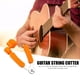 thumbnail image 1 of Recoger Manicuras Recoger Manicuras Cortador de cuerdas de guitarra eléctrica/madera 3 en 1 (naranja), 1 of 4