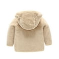 Toddler Baby Boys Girls Winter Windproof Hooded Coat Jacket Warm