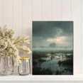 thumbnail image 2 of Qisvanset 12x16 Inch Audrey Hepburn Kiss Vintage Canvas Print Wall Art, 2 of 5