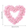 thumbnail image 4 of Hbdhejl Couronne de Cœur Saint-Valentin Parfaite pour Occasions de Mariage, 4 of 7