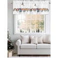 thumbnail image 5 of Bird Window Valances for Kitchen, Row Of Birds Vintage Watercolor Rod Pocket Valances Windows Treatments Curtains for Living Room Bathroom Bedroom Decoration 42" x 12", 5 of 9