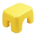 thumbnail image 2 of Elodie Foot Rest Stool Footrest Stackable Ottoman Stable Stylish Seat Chair Change Shoe Yellow, 2 of 8