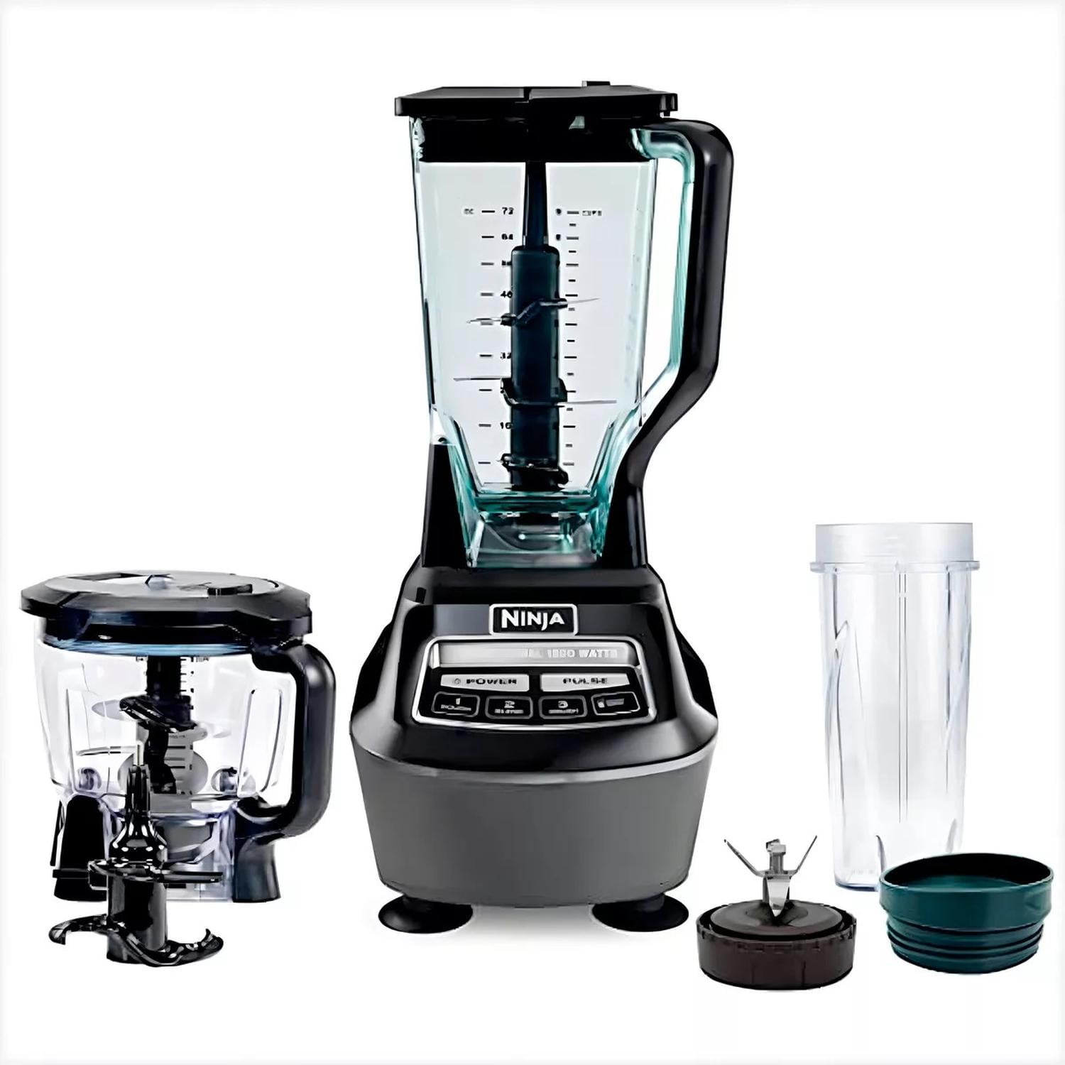 Ninja Licuadora Profesional BL710WM Sistema de Cocina Tritura Hielo Fruta Congelada 1000W Renewed Ninja BL710WM Bodega Aurrera en linea