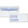 Quality Park Reveal-n-Seal Double Window Envelopes - Double Window - 8 7by8"W x 3 7by8" L- 24 lb - White