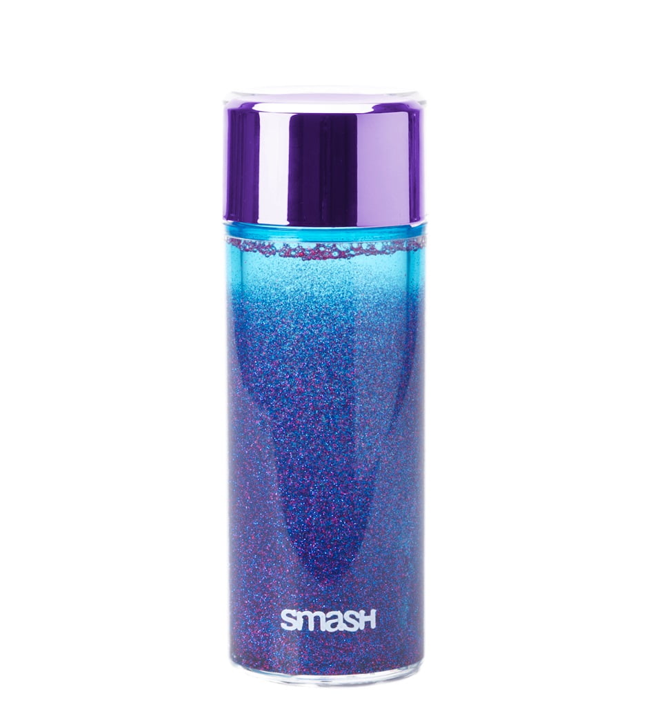 Smash Glitter Cascade Bottle, 375 ml, Blue