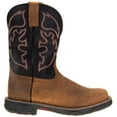 thumbnail image 5 of Justin Men's Stampede Rush Western Work Boot Composite Toe Brown 7.5 D(M) US, 5 of 5