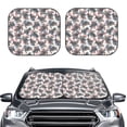 thumbnail image 2 of Saiise Turtle for Foldable Car Sun Shades (2-Pack) Offer Sun Protection with an Easy-fold Design for Convenient Windshield Shading-Small, 2 of 6
