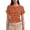 Orange, variant on Womens Athletic Tops Womens Loose Fit Running Tops Short Sleeve Raglan Shirt Women T Shirts Summer Tee Women Summer dish Top Lightweight Workout Shirts Compression T Shirt Short Beige L
