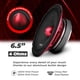 thumbnail image 2 of Altavoz DS18 PRO-X6.4BMSL Slim 6.5" 200 W RMS 4 ohmios rojo, 2 of 9