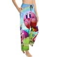 thumbnail image 2 of Kirby Women's Pajama Pants Lounge Daily Novelty Cozy Sleep Bottoms Pants Sleepwear With Pockets, 2 of 8