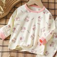 thumbnail image 4 of bwdbhd Little Big Boys Girls Pajamas Set Kids PJs Fall Winter Sleepwear 2 Piece Long Sleeve, 4 of 5