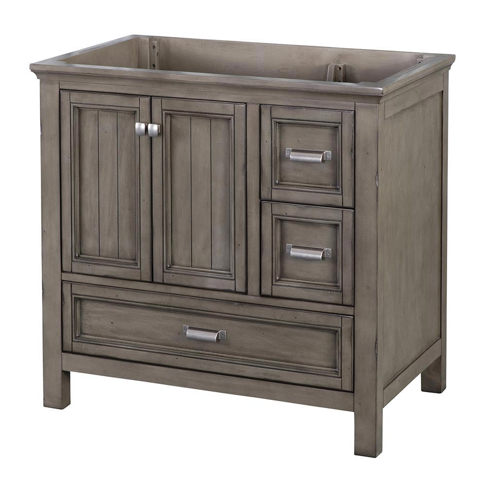 Foremost Brantley 36" Distressed Grey Bathroom Vanity