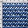 thumbnail image 2 of oneOone Viscose Chiffon Fabric Chevron Geometric Print Fabric By The Yard 42 Inch Wide, 2 of 4