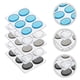 thumbnail image 2 of 5 Sheets/30pcs Silicone Gel Silicone Dampening Pad Drum Kit Mute Pad Drums Tone Control Pads Drum Accessory Mute, 2 of 3