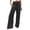 C-Black196, variant on DHFJKG Wide Leg Pants For Women High Smocked Waist Flowy Palazzo Pants With Pockets Casual Summer Clothes