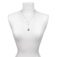 thumbnail image 3 of Delight Jewelry Silvertone Domed Music - Cello Silver tone Elegant Infinity Lariat Necklace, 3 of 4