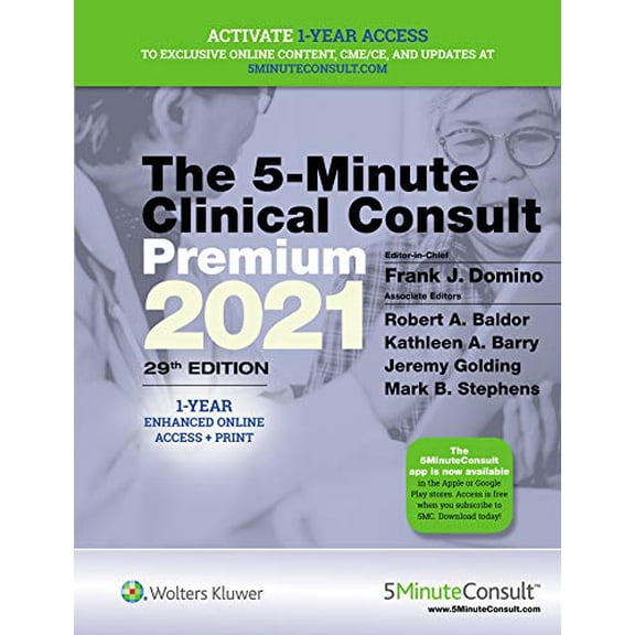 5-Minute Clinical Consult 2021 Premium : 1-Year Enhanced Online Access   Print