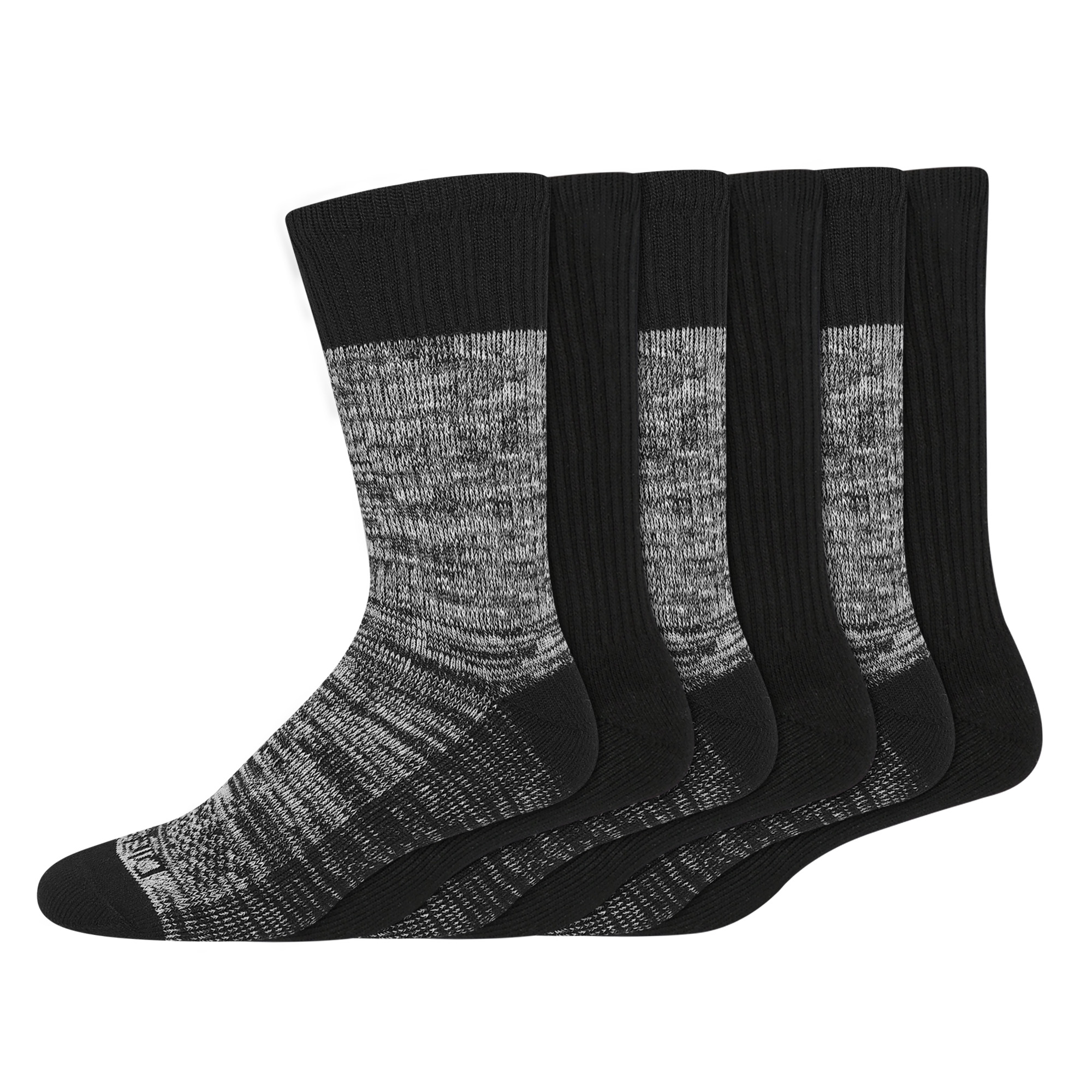 Genuine Dickies Men's Dri-Tech Crew Socks, 6-Pack, Sizes 6-15 - image 3 of 3
