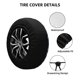 thumbnail image 2 of Fotbe Hawaiian Style Funda de Llanta de Repuesto con Estampado, Engrosada, Ajuste Universal para Jeep, Remolque, RV, SUV, Camión-17 inch, 2 of 6