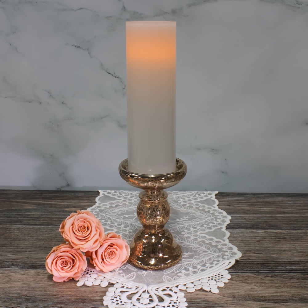 Richland Flameless LED Pillar Candle 3"x9" White Set of 6