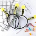thumbnail image 4 of 8 Pack Bee Headband Bee Headband Bee Antenna Headband Tentacle Hairbands, Halloween Party Ornaments, 4 of 5