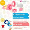 thumbnail image 3 of NatureBond Baby Food Feeder/Fruit Feeder Pacifier (2 Pack), 3 of 5