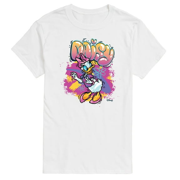 Disney - Daisy Graffiti  - Men's Short Sleeve Graphic T-Shirt