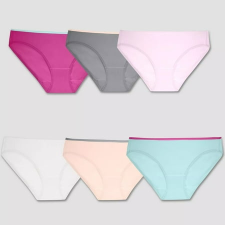 

Fruit of the Loom Women s 6pk Breathable Micro-Mesh Bikini Underwear - Assorted Size 5