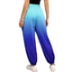 thumbnail image 4 of Pantalones deportivos Prolriy para mujer, pantalones de moda para mujer, pantalones deportivos casuales con estampado degradado, bolsillos, cintura alta, deportivos, para gimnasio, ajuste atlético,, 4 of 7