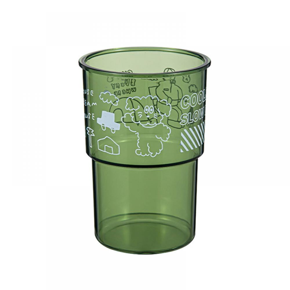 Baywell Unbreakable Plastic Drinking Glasses, Cute Pattern Drinking