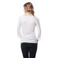 thumbnail image 2 of Scoop Neck 3/4 Sleeve Top, 2 of 3