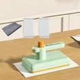 thumbnail image 1 of TIMIFIS Mini Mop With Cloth Clamp Kitchen Mini Small Mop Desktop Handheld Flat Mop Bathroom Disposable Washcloth Mop, 1 of 7