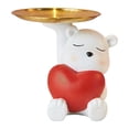 thumbnail image 2 of Estatuilla de Oso BLESIY Bandeja de llaves Estatua de resina, 2 of 7