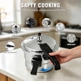 thumbnail image 2 of 3.5 Quart/3 Liter Aluminum Pressure Cooker,Pressure Canner with 10 PSI Pressure Relief Valve and Steaming Rack, 2 of 7