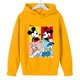 thumbnail image 3 of Sudadera con capucha con estampado de Mickey Mouse y el pato Donald para niños, ropa para niñas y niños, jersey de moda para exteriores para niños, 3 of 5