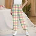thumbnail image 2 of Babcutegg Kid Girls Pants Wide Leg Back to School Wear Elastic Waist Kids Clothes Yellow Size 13, 2 of 6