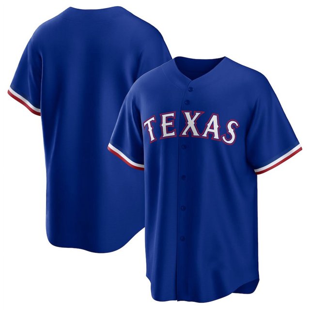 Men's Texas Rangers Jersey Adult Baseball Jersey Sport Shirt