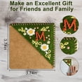 thumbnail image 6 of Personalized Hand Embroidered Corner Bookmark,Felt Triangle Page Stitched Handmade Bookmark,Unique Cute Flower Letter Embroidery Bookmarks Accessories for Book Lovers, 6 of 7