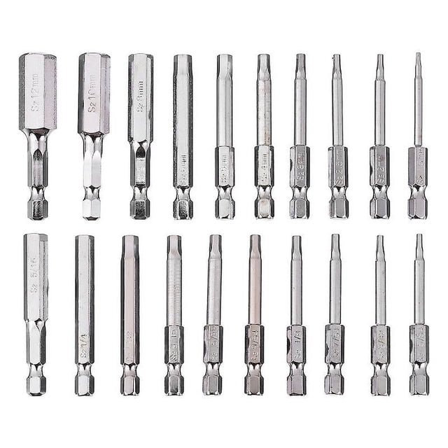 20 puntas de tornillo.