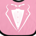 thumbnail image 4 of Inktastic Tuxedo Boys Baby Bib, 4 of 4