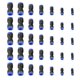 thumbnail image 1 of Riwesomey Conectores neumáticos de 35 uds, 4/6/8/10/12/14/16mm, manguera de aire de plástico negro y azul, conector de liberación rápida, Herramientas y ferretería Riwesomey TO003911-00, 1 of 1
