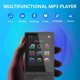 thumbnail image 3 of 64GB MP3 Player with Bluetooth 5.3, Music Player with HiFi Sound for Sports Runners, 2.4" Screen MP3 Player Built in HD Speaker Voice Recorder FM Radio E-Book, Expanded Up to 128GB, Earphone Included, 3 of 6