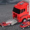 thumbnail image 4 of Alloy Fire Engine Toy Truck with Pull Back Function for teenager - Christmas Gift-HAPDEN, 4 of 4
