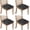 Halloween Spider Web, variant on Halloween Spider Web Seat Covers for Dining Room Chairs Set Of 4,Stretch Printed Washable Chair Seat Cover with Elastic Ties and Button,Removable Waterproof Couch Cushion Covers