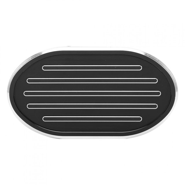 Coussin de Pédale de Frein Style Rayé Accessoire de Protection pour Moto TG883 TG1200