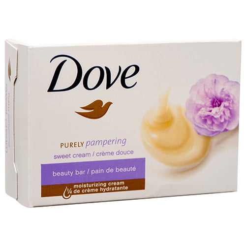 New 376276 Dove Bar Soap 4 Oz Sweet Cream Peony (72-Pack) Bath Products